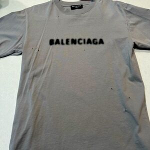 Balenciaga Wide Blurry Tee